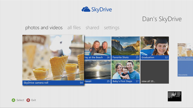Microsoft Gives Xbox 360 Skydrive App, File Sharing