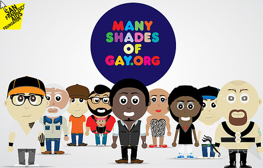ATTIK  Created Many Shades of Gay Campaign for San Francisco Aids Foundation