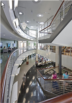 Nation's First 21st Century Public Four-Year College Opens Student Center_2