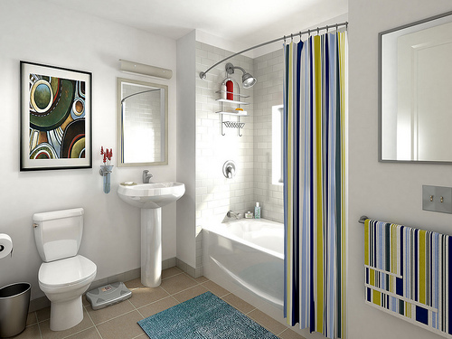 Transform Your Bathroom Design to Be Contemporary Bathroom Design 2012_2