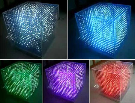 “Transformers” Device Comes to Life with 4,096 LED Lights