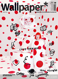 Yayoi Kusama Designs Limited Edition June 2012 Wallpaper* Cover