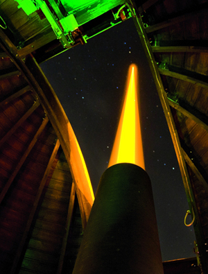 New Guide Star Laser Debuts at SPIE Astronomy Event