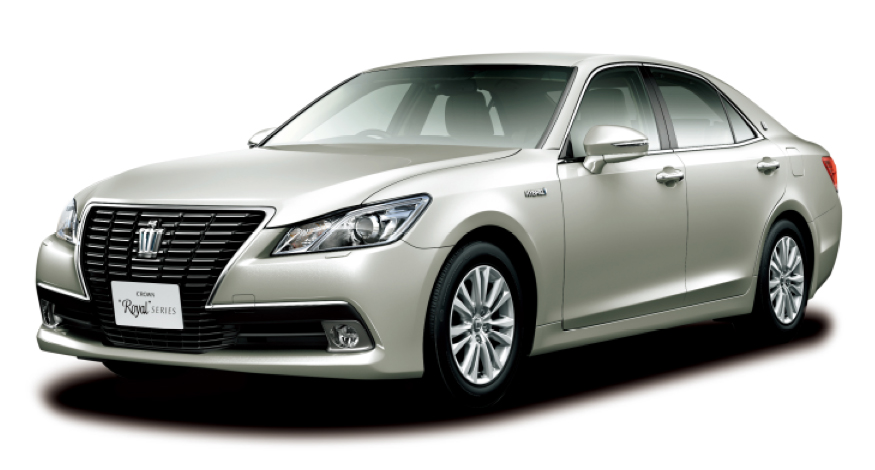 Toyota Launches Remodeled Crown Series Sedan in Japan