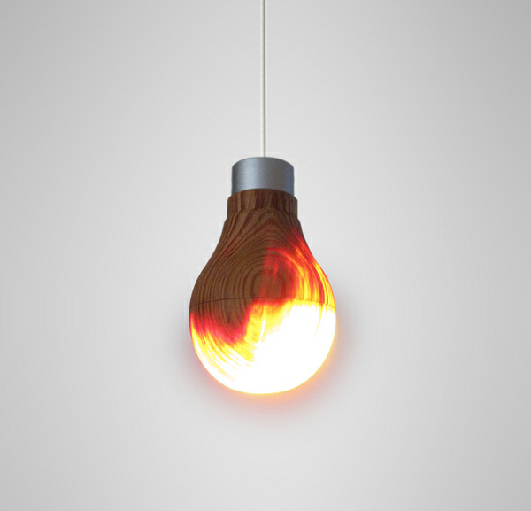Wood + LED Light = Wooden LED Light Bulb_1