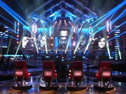 Elstree Light and Power on The Voice UK