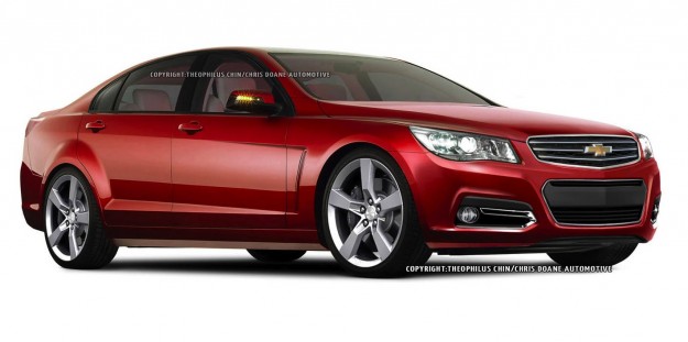 Chevrolet SS NASCAR Revealed: 2013 VF Commodore in US Race Car Mode_1
