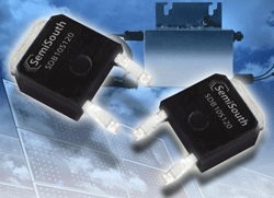 Semisouth Doubles Current Rating of 1200V SiC Diodes to 10A