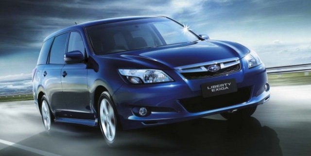 2013 Subaru Liberty Exiga Offer Adds Features and Value