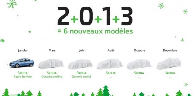 Skoda to Launch Six New Models in 2013