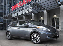 Now Made in America: 2013 Nissan Leaf Is Cheaper, Charges Quicker