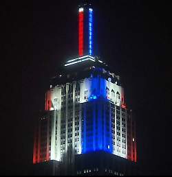 Public Votes for Standard Colors for Empire State Building’s LED Tower