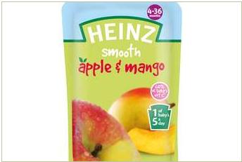 Heinz Launches Pouches Baby Food Line