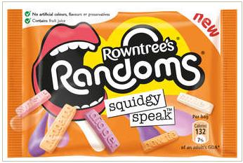 Nestle Adds Squidgy Speak to Rowntree's Randoms