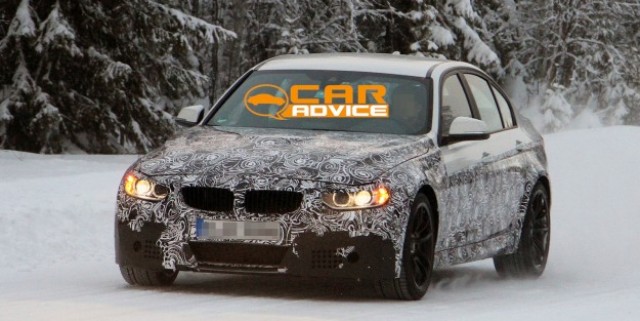 BMW M3 Sedan Spied Winter Testing
