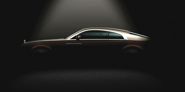 Rolls-Royce Wraith: Ghost Coupe Teased Ahead of Geneva