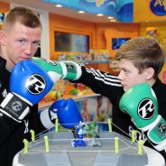 Toy Fair Daily: Boxing Champ Battles Tomy's Battroborg Bots