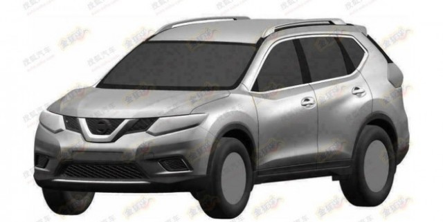 Nissan X-Trail: Patent Images Reveal Crossover Styling for Third-Gen SUV