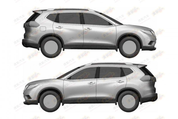 Nissan X-Trail: Patent Images Reveal Crossover Styling for Third-Gen SUV_2