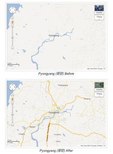 Google Publishes Detailed Maps of North Korea