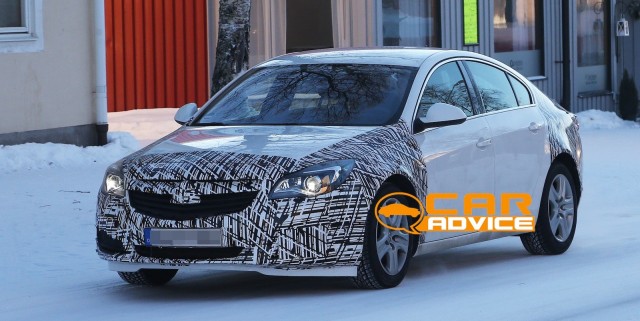 2013 Opel Insignia Facelift Spied