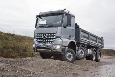 Mercedes-Benz Unveils Arocs Construction Trucks