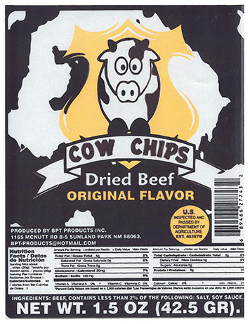 BPT Recalls Beef Jerky Products in US Over Labeling Error