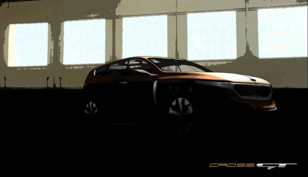 Kia Cross GT: Premium Crossover Concept Teased_1
