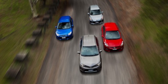 Toyota Corolla V Hyundai i30 V Mazda3 V Ford Focus: Comparison Review