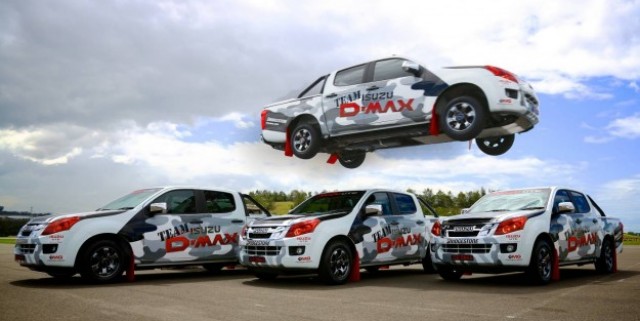 Isuzu D-Max Flies Into Precision Driving Team Sponsorship