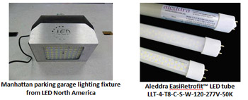 Aleddra LED Tube Helps Achieving 13 Month Payback for PICA Parking Garage