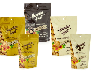 Hawaiian Host Debuts Convenient Grab-and-go stand-up Bags and Holiday Tins