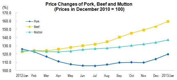 Consumer Prices for January 2013_1