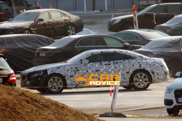 Mercedes-Benz S-Class Coupe Caught_1