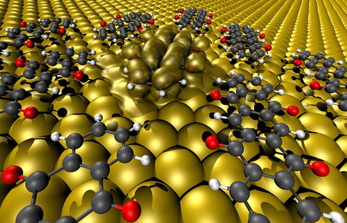 Organic Electronics - How To Make Contact Between Carbon Compounds and Metals