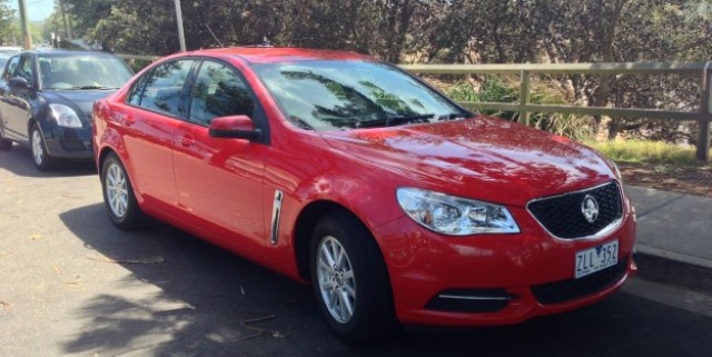Holden VF Commodore Base Model Caught Undisguised