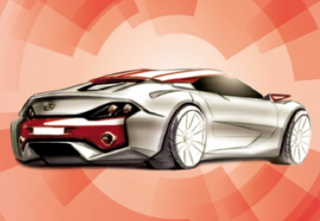 Sbarro React EV Concept: French Hybrid Sports Car Teased_1