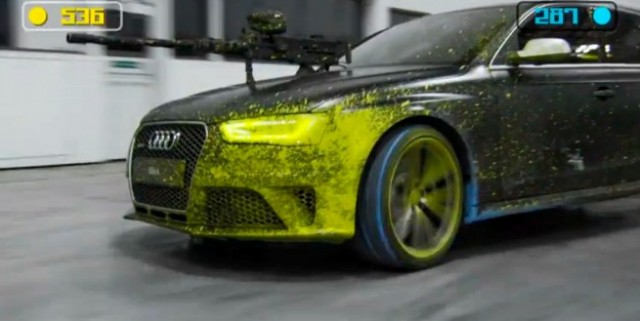 Audi RS4 Avant Paintball War