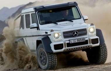 Mercedes-Benz Confirms Six Wheeled Sports Utility Vehicle Production