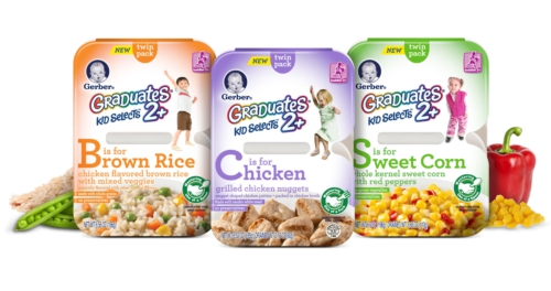 Gerber Unveils New Toddlers Meal Range in US