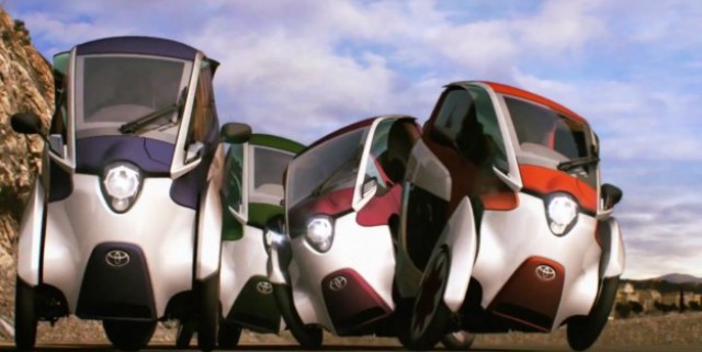 Toyota i-Road Hits The Streets