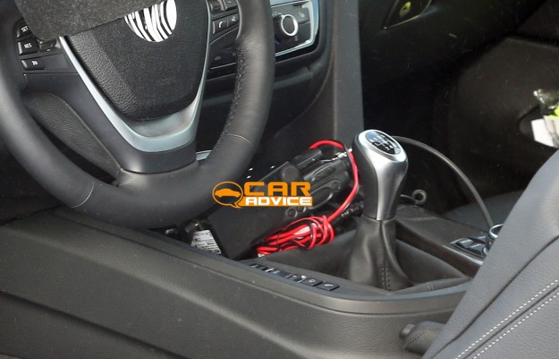 BMW 4 Series Coupe Interior Spied_2