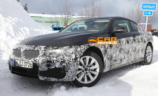 BMW 4 Series Coupe Interior Spied_3