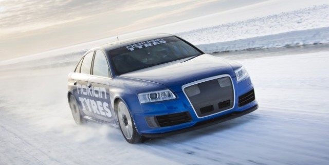 Audi RS6 Sets 335km/H World Record… on Ice
