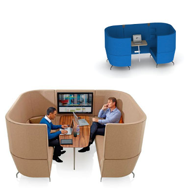 A Guide to Efficient Hot-Desking. Part 2: Acoustic Furniture_2