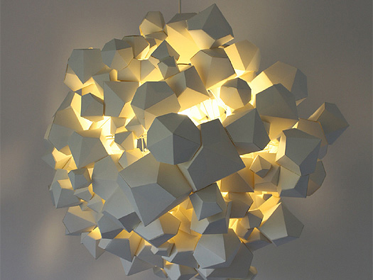 The Naci Light's Organic Clusters of Geometric Shapes