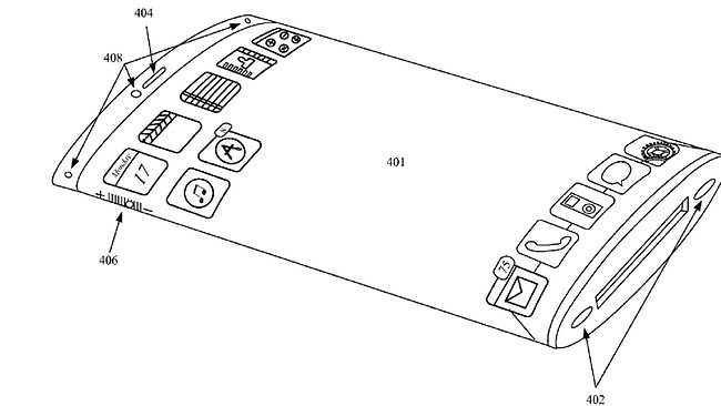 iPhone Patents Wrap Display