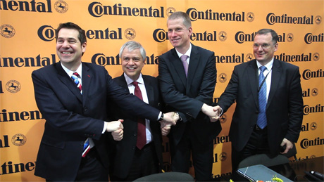 Continental Starts Construction of New Production Plant in Russia