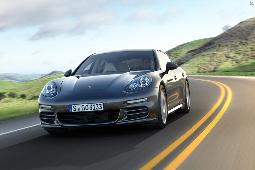 Porsche Introduces Panamera S E-Hybrid Sports Car