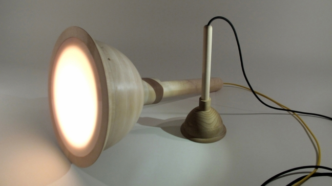 Design School: Johanna Paulsson's Lamp " Experimenting with Materials"_2